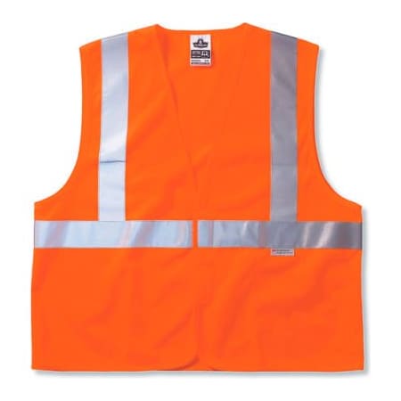 GloWear 8225HL Class 2 Standard Vest, Orange, S/M